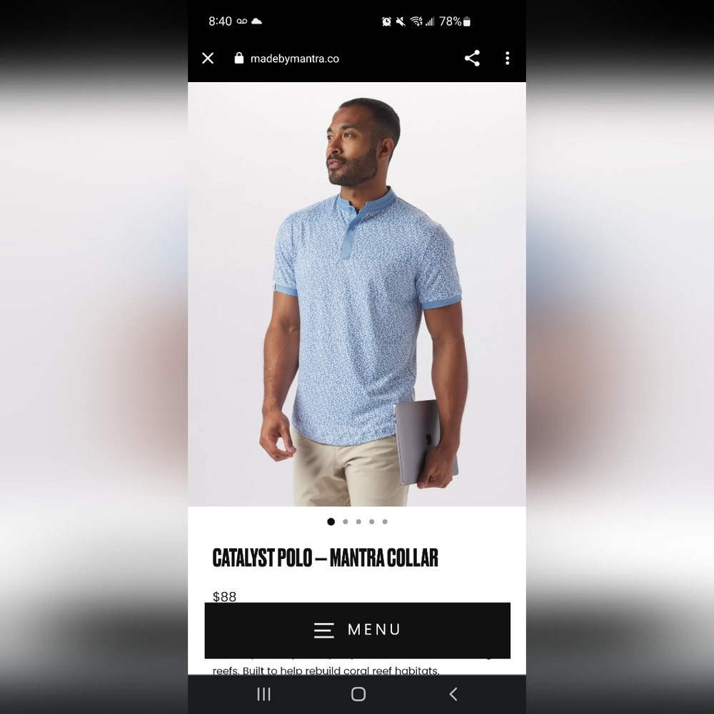 CATALYST POLO — MANTRA COLLAR